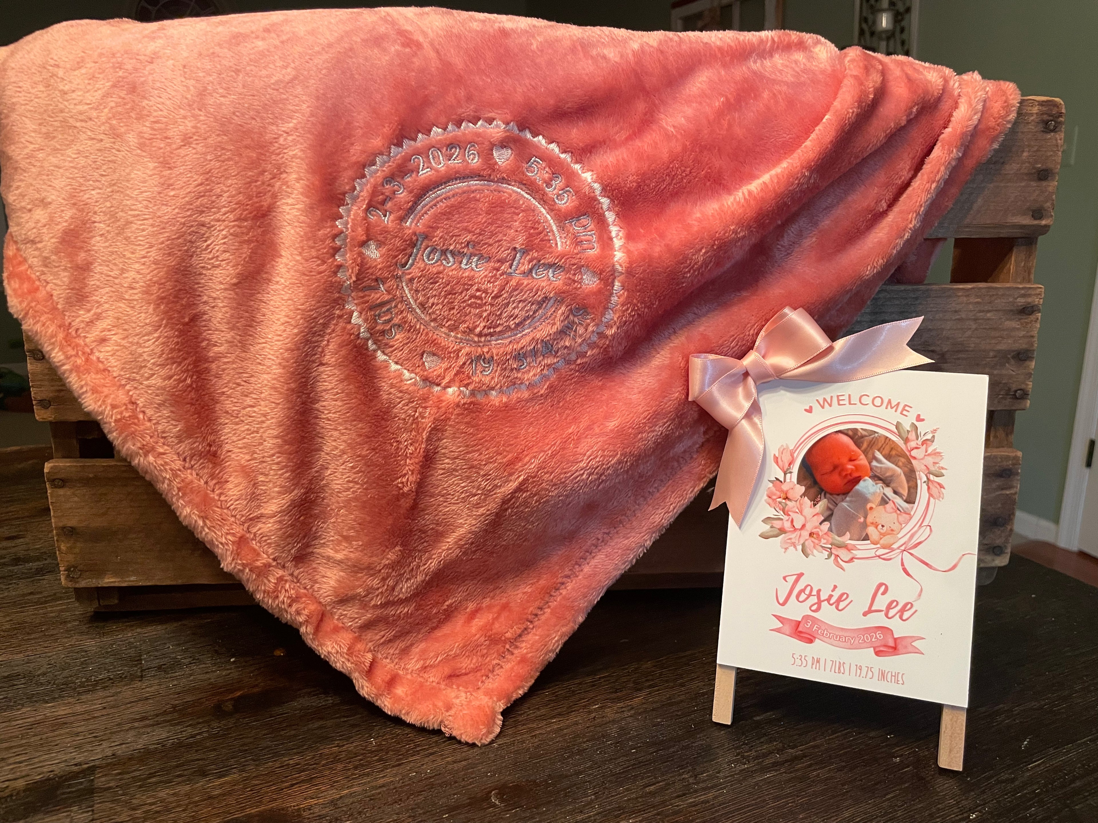 Welcome Birth Announcement Package