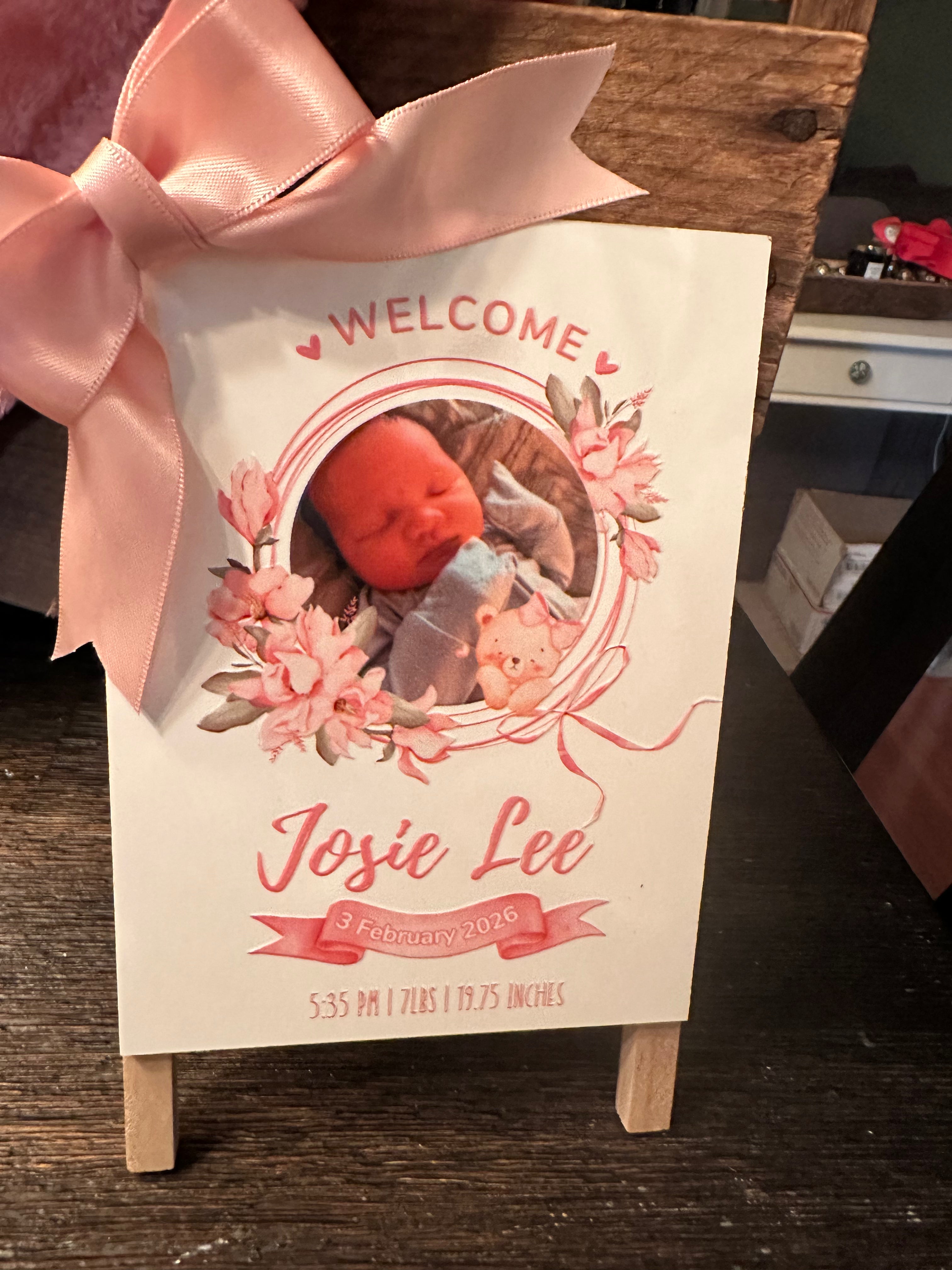 Welcome Birth Announcement Package