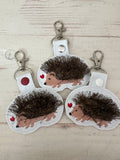 Hedgehog Keychain and Bag Tag