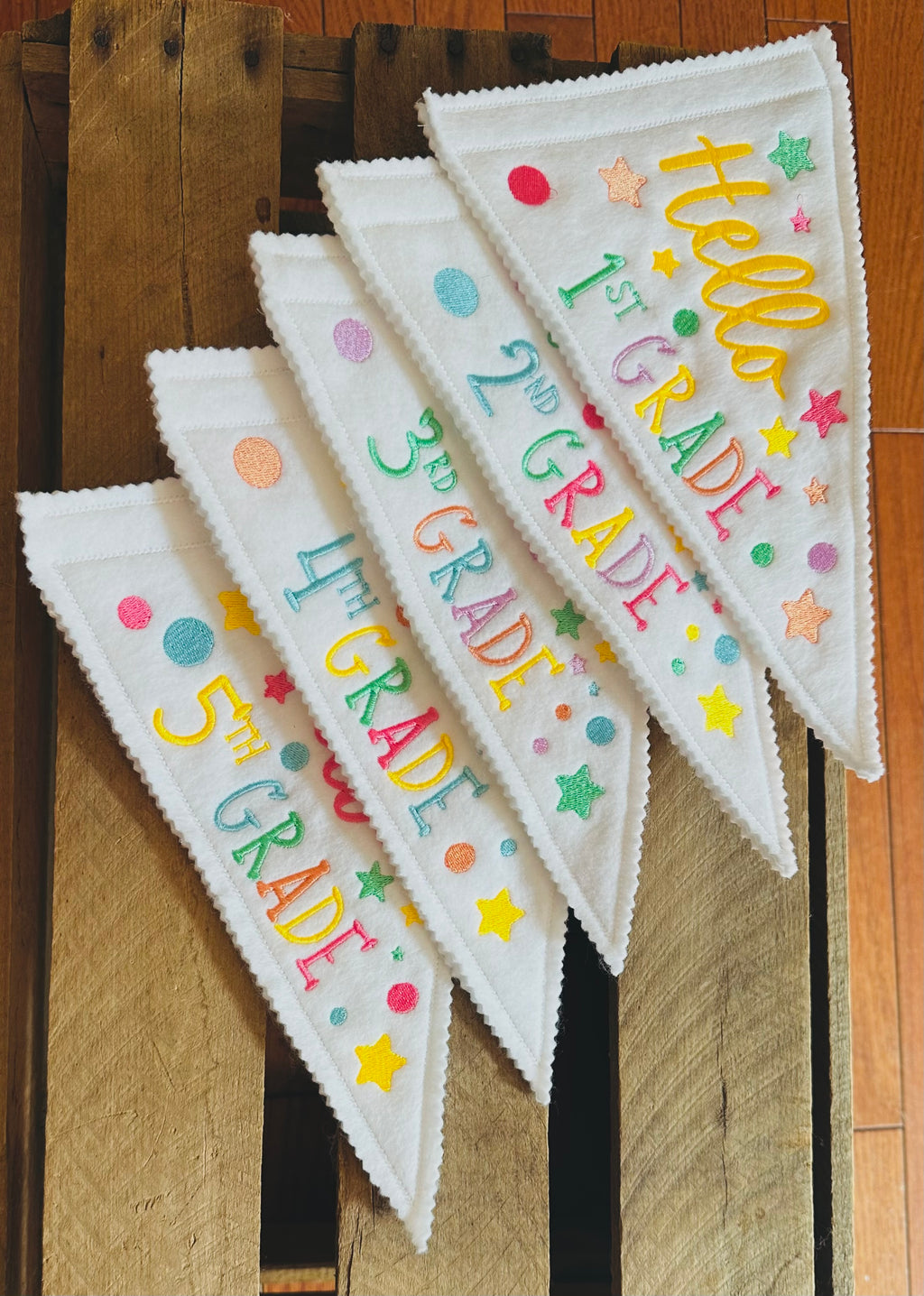 Back to School Pennants