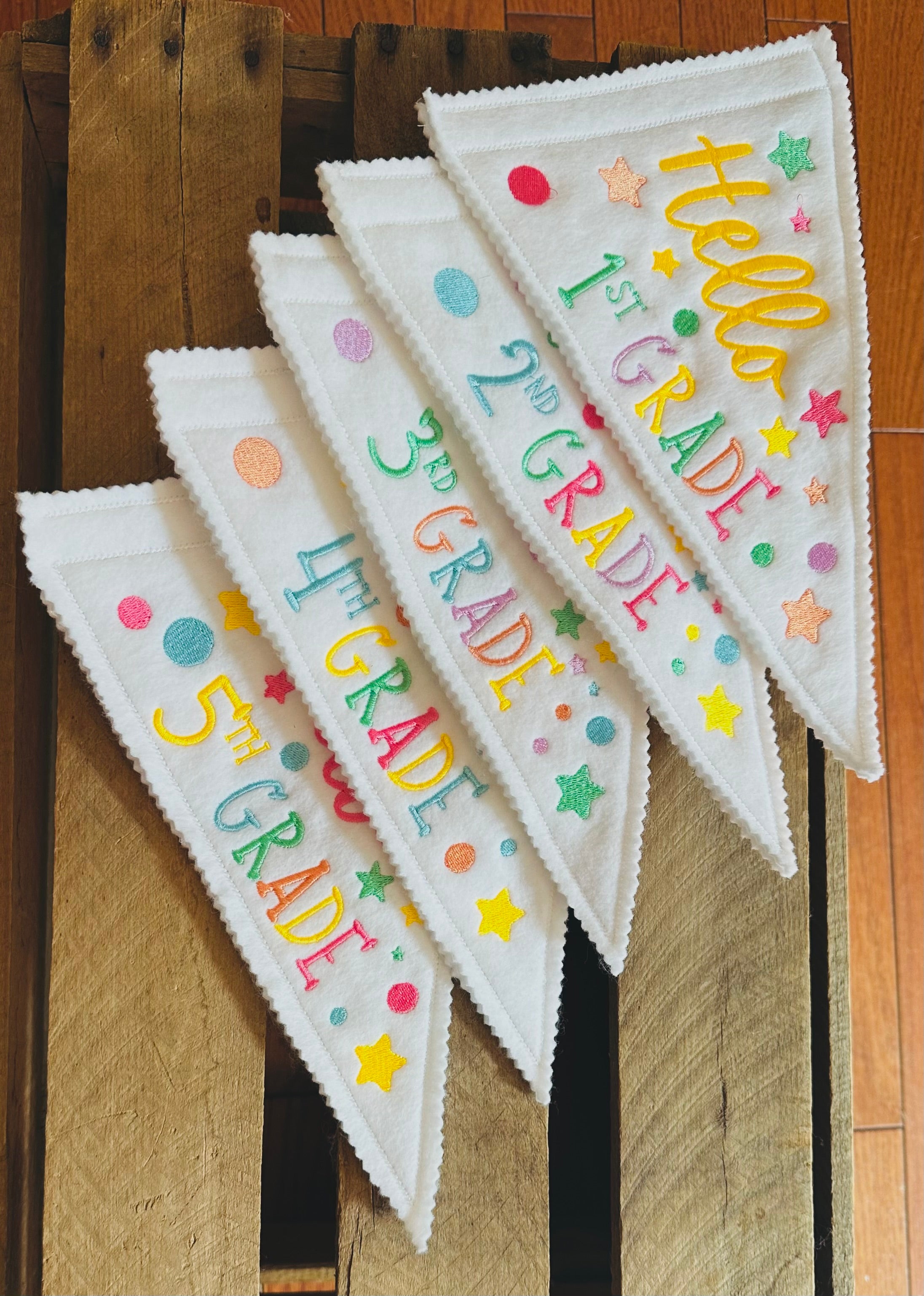 Back to School Pennants