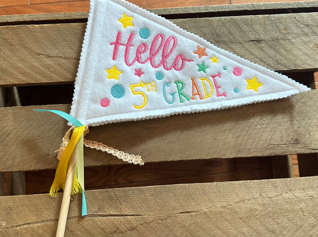 Back to School Pennants