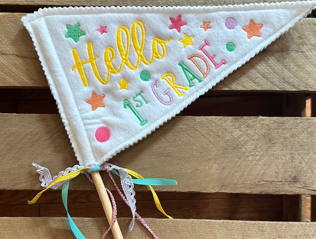 Back-To-School Pennants