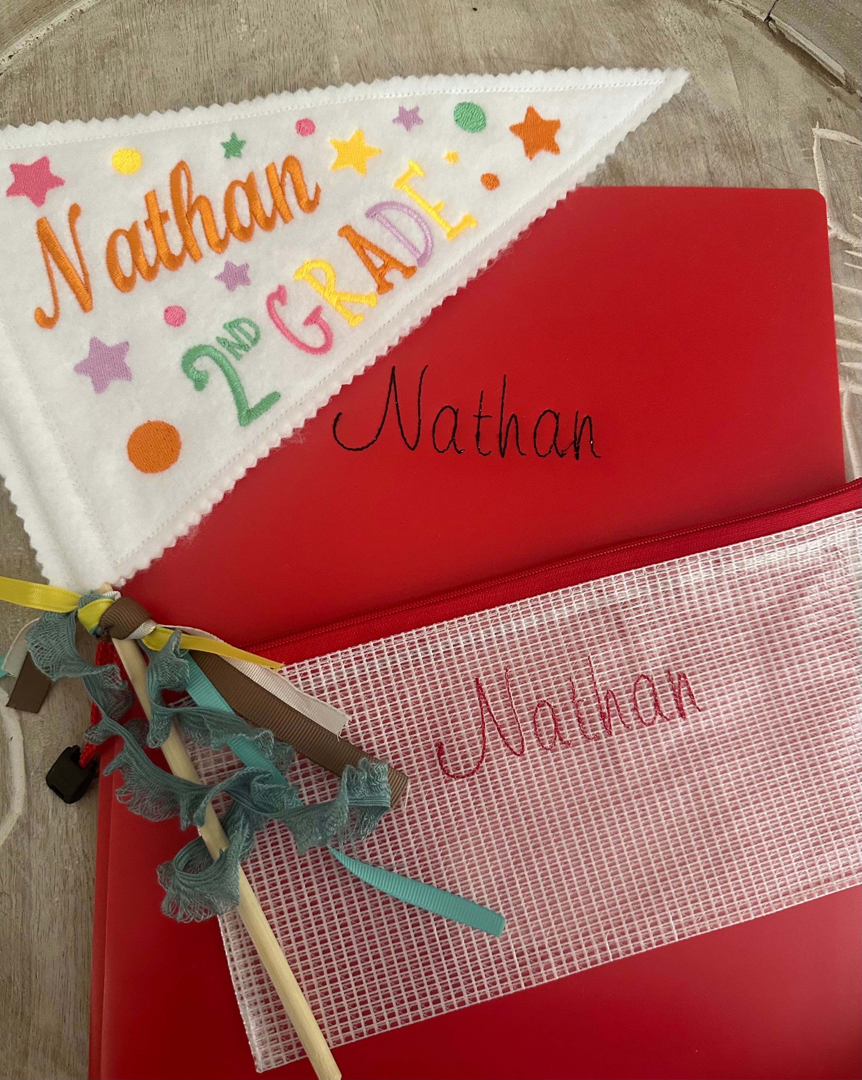 Back-To-School Pennants
