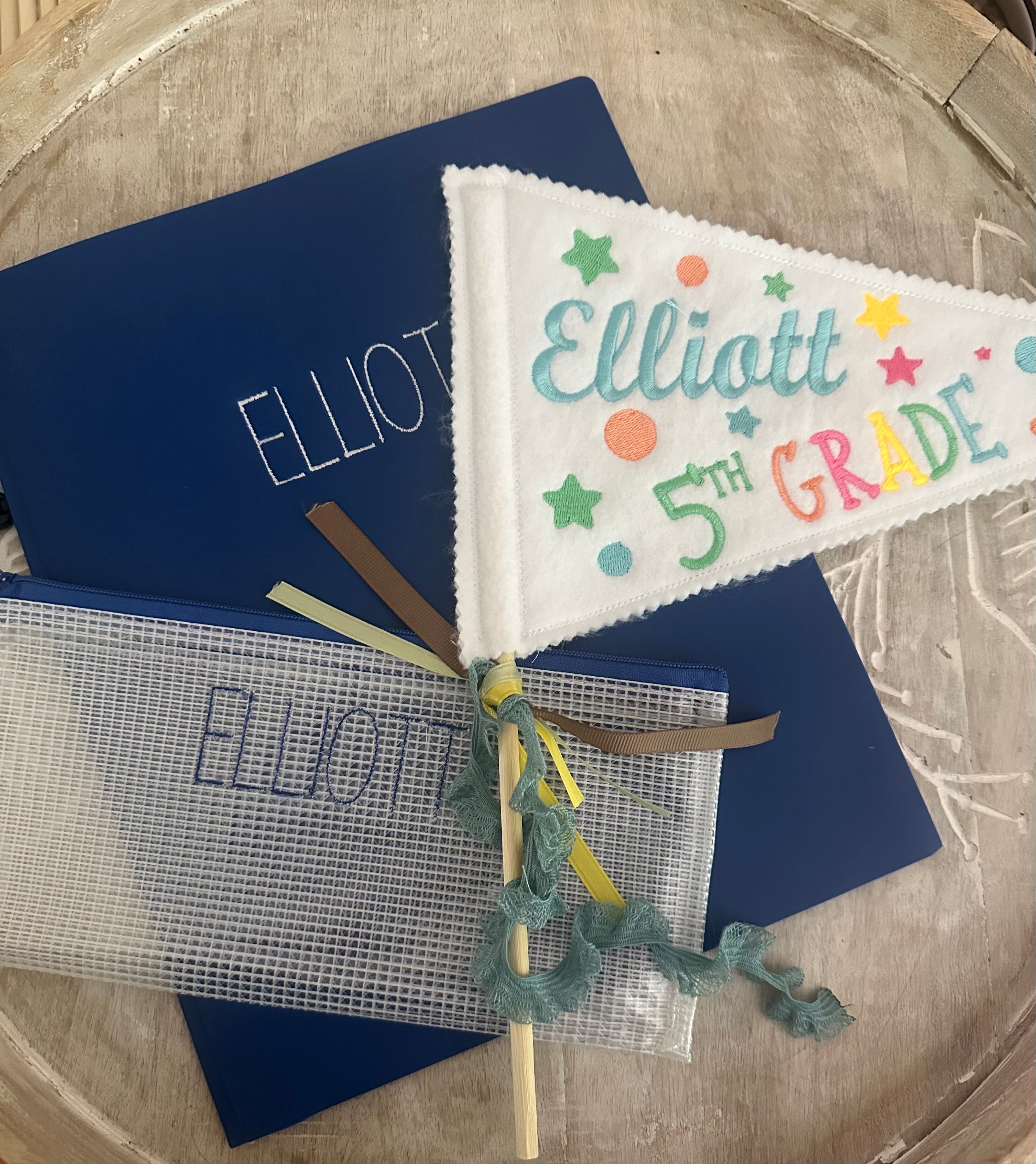 Back-To-School Pennants